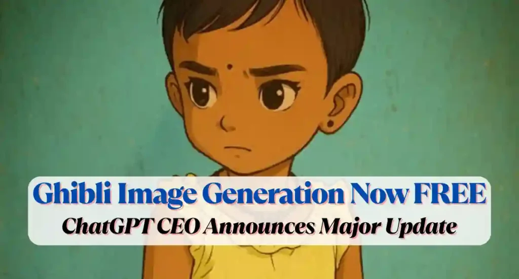 Ghibli Image Generation Now FREE