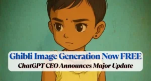 Ghibli Image Generation Now FREE